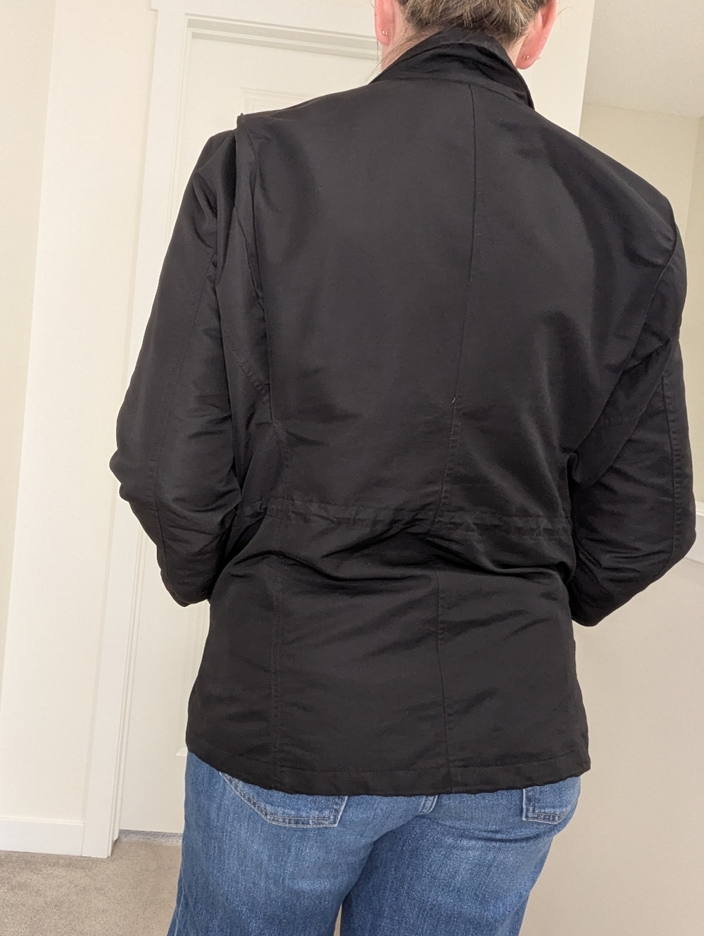 Ralph Lauren Chore Coat Barn Jacket Black Water Repellent Size Large - Picture 3 of 16